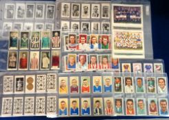 Cigarette & trade cards, collection in album inc. John Sinclair, two sets, English & Scottish