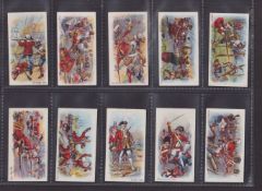 Cigarette cards, Faulkner's, Our Gallant Grenadiers (Numbered 21-40) (set, 20 cards) (gen. gd)