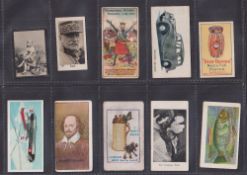 Trade cards, 34 scarce unusual types including issues from Kardomah, Kimmel, Kings Specialities,