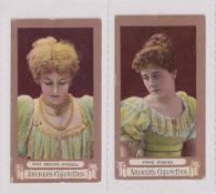 Cigarette cards, Henry Archer & Co, Actresses 'FROGA', two type cards, Miss Sedohr Rhodes (Archer'