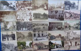 Postcards, Devon, a mix of approx. 64 cards of towns, villages and scenic views, with good RPs of