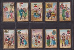 Cigarette cards, Cohen Weenen, 2 sets, Nations (Descriptive back, gen gd) & Wonders of the World