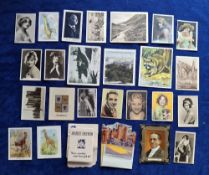 Cigarette cards, mixture approx. 70 cards, some unusual examples many overseas issuers including