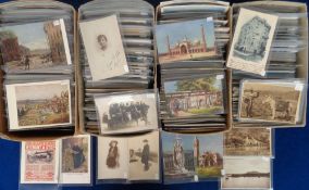 Postcards, a mixed age collection of over 2000 cards, mainly UK and foreign topographical and a