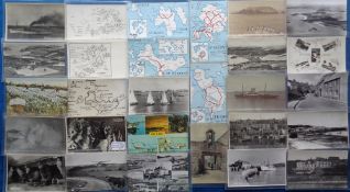 Postcards, Scilly Isles and Southampton etc, a selection of approx 85 cards to include docks, street