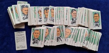 Trade cards, Kiddy's Favourites, Popular Speedway Riders, accumulation of approx. 350 cards (only 40