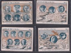 Trade cards, Polar Exploration 2 sets, Anonymous Italian Language 'Expedicion del Italia al Polo