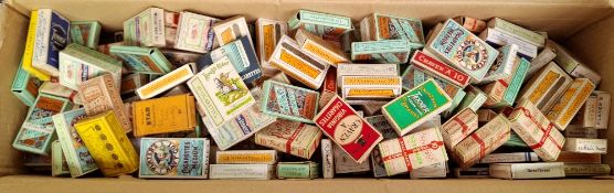 Cigarette packets, 180+ packets, nearly all with slides, mostly appear common brands to include