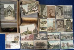 Postcards, Tuck, a mixed collection of over 700 cards published by Tuck from many different