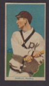 Cigarette card, USA, ATC, Baseball Series, Coupon Cigarettes, type card, Mickey Doolan, Batting,
