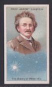 Cigarette cards, Millhoff, Men of Genius (set 25 cards) including Einstein, Abraham Lincoln etc (a