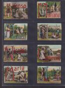 Cigarette cards, South America, Roldan (Peru), Illustrated Letters & Names, 'M' size, 46 different