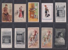 Cigarette cards, Type Collection, a collection of 100 cards, mostly scarce issues, all issued by