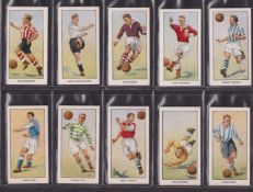 Trade cards, DC Thomson, 8 sets of cards all football related, Famous Footballers (coloured), Famous