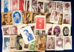 Trade cards, Spain, a collection of 200+ postcard size Spanish trade issues, all featuring male &