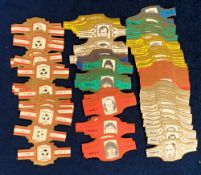 Cigar bands, Football, a complete set of 24 World Cup 1974 cigar bands (including Scotland), a