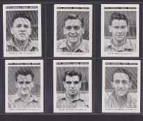 Trade cards, News Chronicle, Footballers Pocket Portraits, Accrington Stanley, 'L' size (set, 12