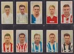 Cigarette cards, Football, 12 sets, Carreras (3, Popular Footballers, Famous Footballers, Famous