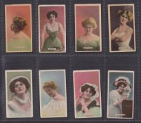 Cigarette cards, China, Actresses C series (as Godfrey Phillips) Fong Hah Wai's Cigarettes backs,