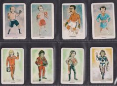 Trade cards, Venorlandus, Our Heroes World of Sport (set 48 cards plus empty unused album)