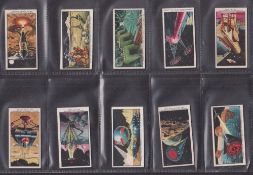 Trade cards, British Automatic Weight Co Space Travel (set 24 cards) (weight printed on backs