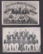 Cigarette cards, South Africa, two cards, African Tobacco Manufacturers (Officers Mess Cigarettes)
