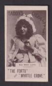 Cigarette card, Taddy, Actresses, Collotype, type card, Miss Marie Lloyd (gd) (1)