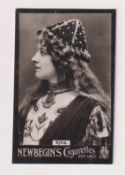 Cigarette card, Newbegin, Actors & Actresses, type card, Sylvia (vg)