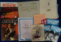 Ephemera, a large collection of assorted items to include a Kate Greenaway (?) large silk, Victorian