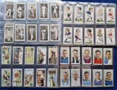 Cigarette cards, Ogden's, 11 sets & 1 near set all of a sporting theme, Football Club Captains,