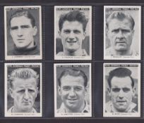 Trade cards, News Chronicle, Footballers Pocket Portraits, Leicester City, 'L' size (set, 12