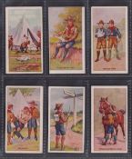 Trade cards, Canada, Tuckett's, Boy Scout Series, six cards, nos 8, 11, 19, 20, 21 & 22 (gen. gd) (