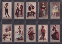 Cigarette cards, USA, ATC, Beauties (Old Gold back) as Kinney, see ref. book 118, Fig. 4 (set, 25