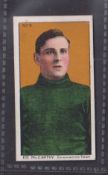 Cigarette card, Canada, Imperial Tobacco Co Lacrosse Series 1910 C59 type card no 9 Ed McCarthy