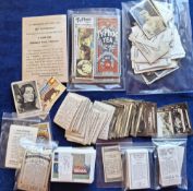 Cigarette & Trade cards, approx. 1000 cards in shoebox many series noted including Gallaher Irish