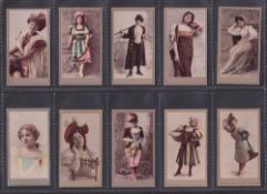 Cigarette cards, USA, ATC, Beauties (Old Gold back) as Kinney Actresses Set 2, see ref. book 118,