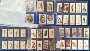 Cigarette cards, Collection in modern album, loose sleeves and 2 partly filled period albums