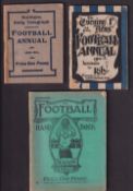 Football annuals, three pre First World War football annuals The Evening News Football Annual 1901-