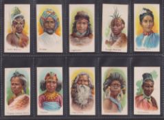 Cigarette cards, Australia, Sniders & Abrahams, Natives of the World (15/25, gen gd)
