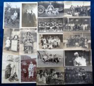 Postcards, Social History, RP selection, inc. Children, Portraits, National Relief Fund, Indiana