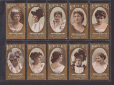Cigarette cards, USA, Thos. H. Hall, Actors & Actresses (Sun's Rays, back inscribed 'The American