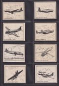 Trade cards, Barratt, Modern British Aircraft (set 45 cards), all cards described as 'series of