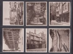 Cigarette cards, Richard Benson Ltd, Old Bristol Series Original issue (set 24 cards) including