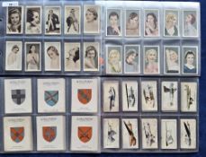 Cigarette cards, Godfrey Phillips 2 modern albums containing 24 sets and 3 part sets, sets include