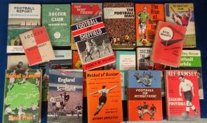 Football books, a collection of 20 hardbacked books inc. Football in London by D. Prole 1964,