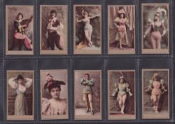 Cigarette cards, USA, ATC, Beauties (Old Gold back) as Kinney Actresses Set 1, see ref. book 118,
