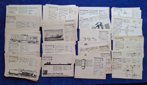 Trade cards, Germany, 197 cards Kleine Typensammlung (Small types collection) P size cards,