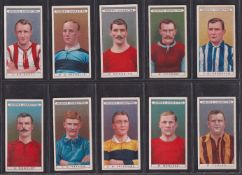 Cigarette cards, Football, 4 sets issued by Ogden's, Famous Footballers (including Meredith slight