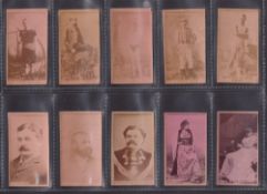 Cigarette cards, USA, Goodwin's, Photographic Cards, 'Old Judge & Dogs Head Cigarettes' (printed