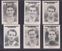 Trade cards, News Chronicle, Footballers Pocket Portraits, Burnley, 'L' size, scarce (set, 15 cards,